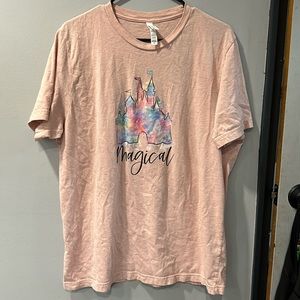 Disney castle t-shirt